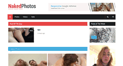 Desktop Screenshot of nakedphotos.net