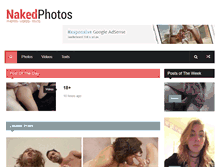 Tablet Screenshot of nakedphotos.net